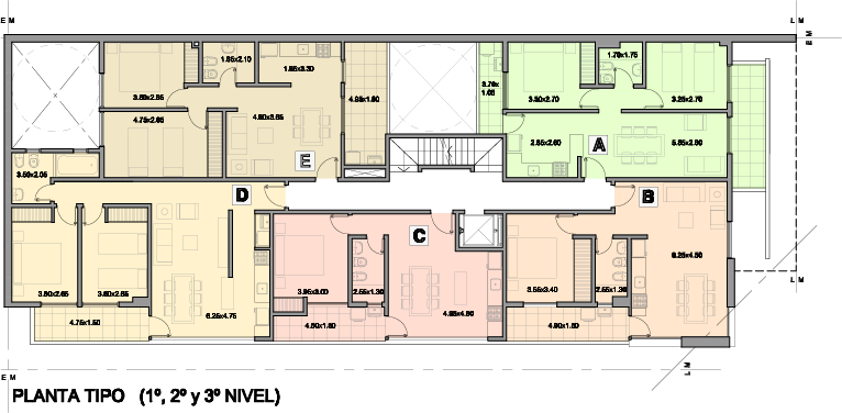 Quadra 8 – plano